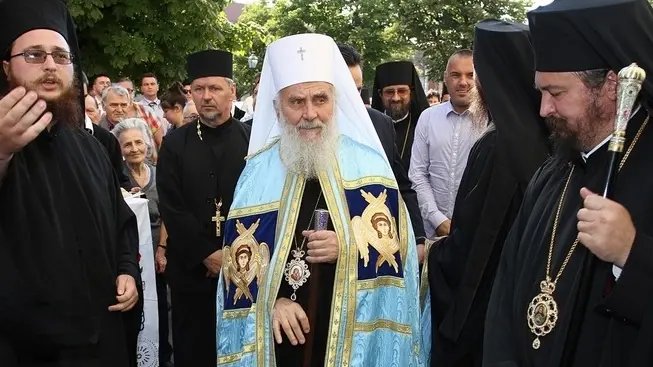 Il patriarca Irenej durante la sua visita a Karlovac