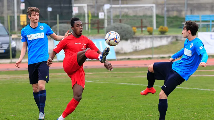 Bolognini Montebelluna calcio Montebelluna contro Triestina