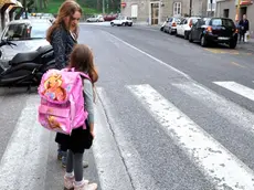 Foto BRUNI Trieste 08 04 2011 Investimento via Molino a Vento-la piccola Suary con mamma Varna