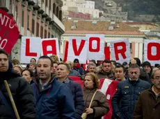 Un corteo contro la disoccupazione