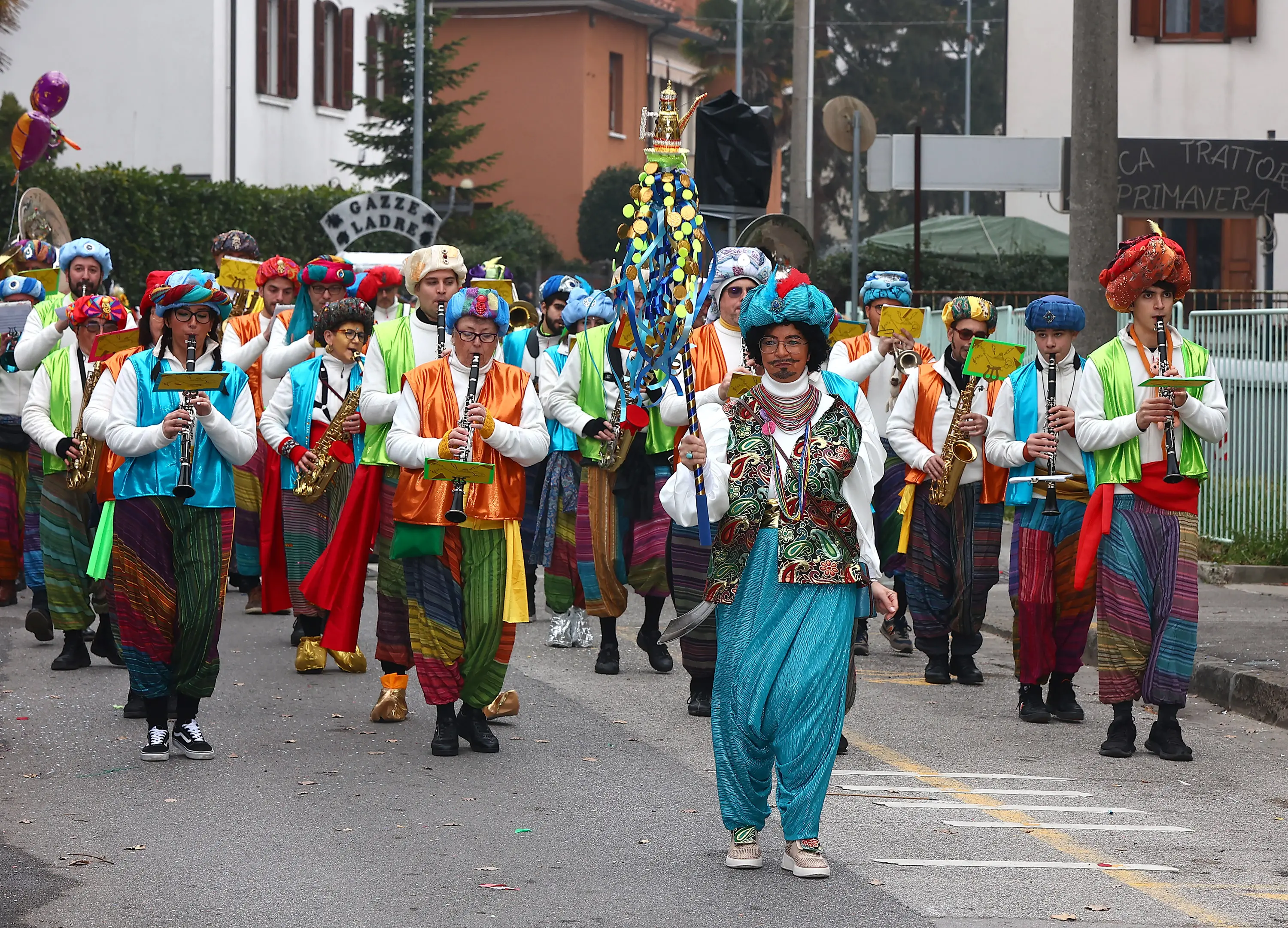 Lasorte Trieste 19/02/23 - Muggia, Carnevale, Lampo, Guardie e Ladri