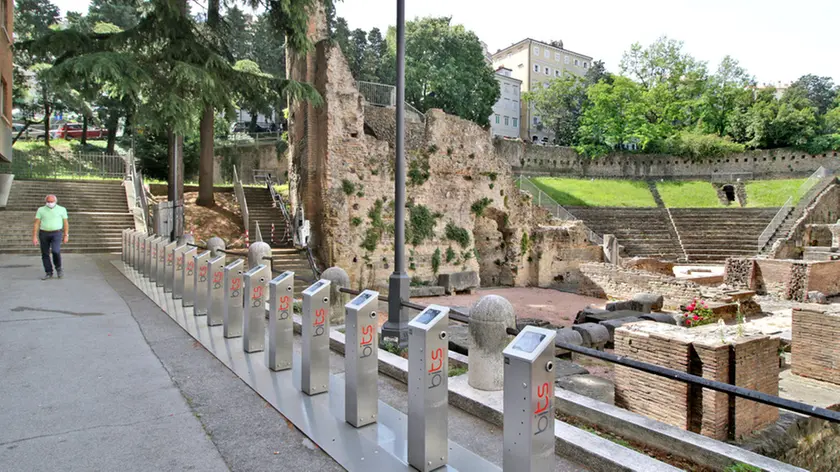 Lasorte Trieste 18/05/20 - Via del Teatro Romano, Prossima riapertura servizio Bike Sharing, Emergenza Coronavirus