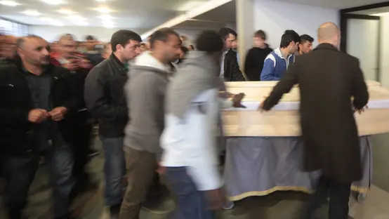 Lasorte Trieste 22/03/14 - Cimitero, Funerale Afghano