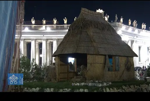 Il casone nel presepio di Grado