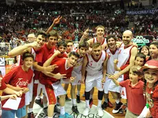 Foto Bruni 10.05.15 Basket A2 Gold Play-off,gara 4:Trieste-BRESCIA