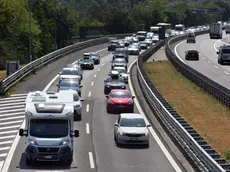 Udine 26 agosto 2017.Autovie Venete..Situazione del traffico nei giorni del controesodo sull' A4 tratta Lisert-Gonars e sull'A23..Interventi di soccorso con Roberto Poles..Copyright Foto Petrussi / Ferraro Simone