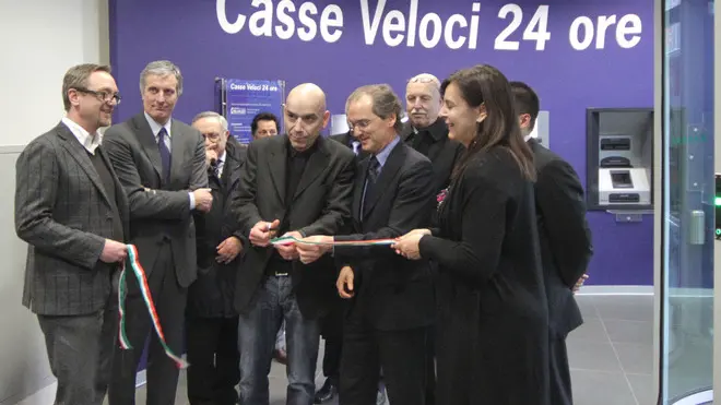 Lasorte Trieste 29/02/12 - Piazza Garibaldi, Inaugurazione Agenzia CR FVG