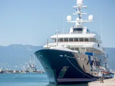 Il Northern Star ormeggiato a Fiume