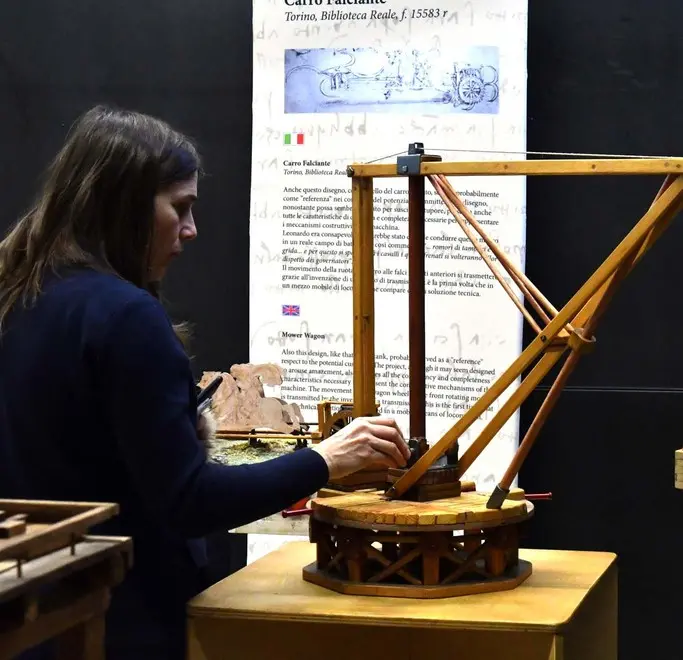 Foto BRUNI 09.02.2019 Mostra Amici di Leonardo-presentazione con Giorgio Rossi e Lo Russo