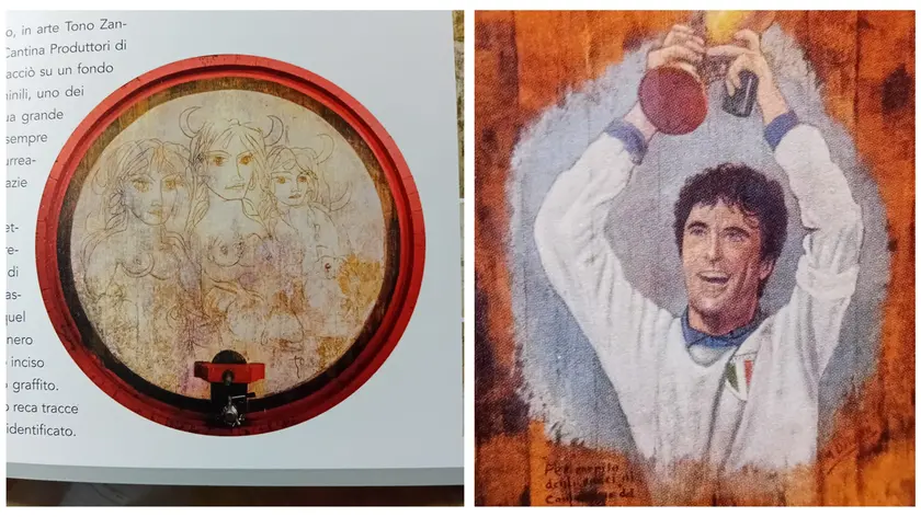 L’opera di De Tuoni con Zoff e i “Volti di donna” di Zancanaro