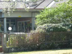 L'ingresso dell'asilo di via Max Fabiani a Gorizia (Foto Marega)