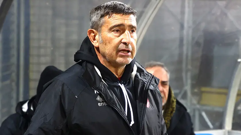 Lasorte Trieste 01/02/23 - Serie C, Virtus Vecomp Verona - Triestina, Allenatore Augusto Gentilini