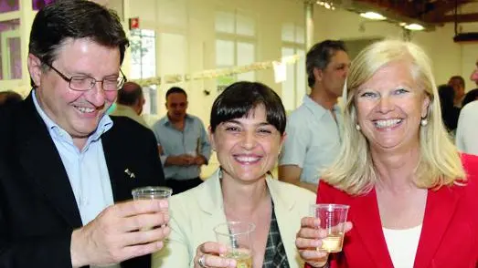 Enrico Gheghetta, debora serracchianie Silvia Altran