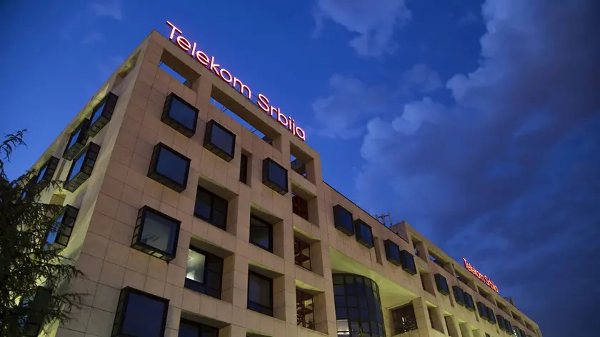 La sede centrale di Belgrado dell’azienda di telecomunicazioni Telekom Serbia (in serbo Телеком Србија, Telekom Srbija)
