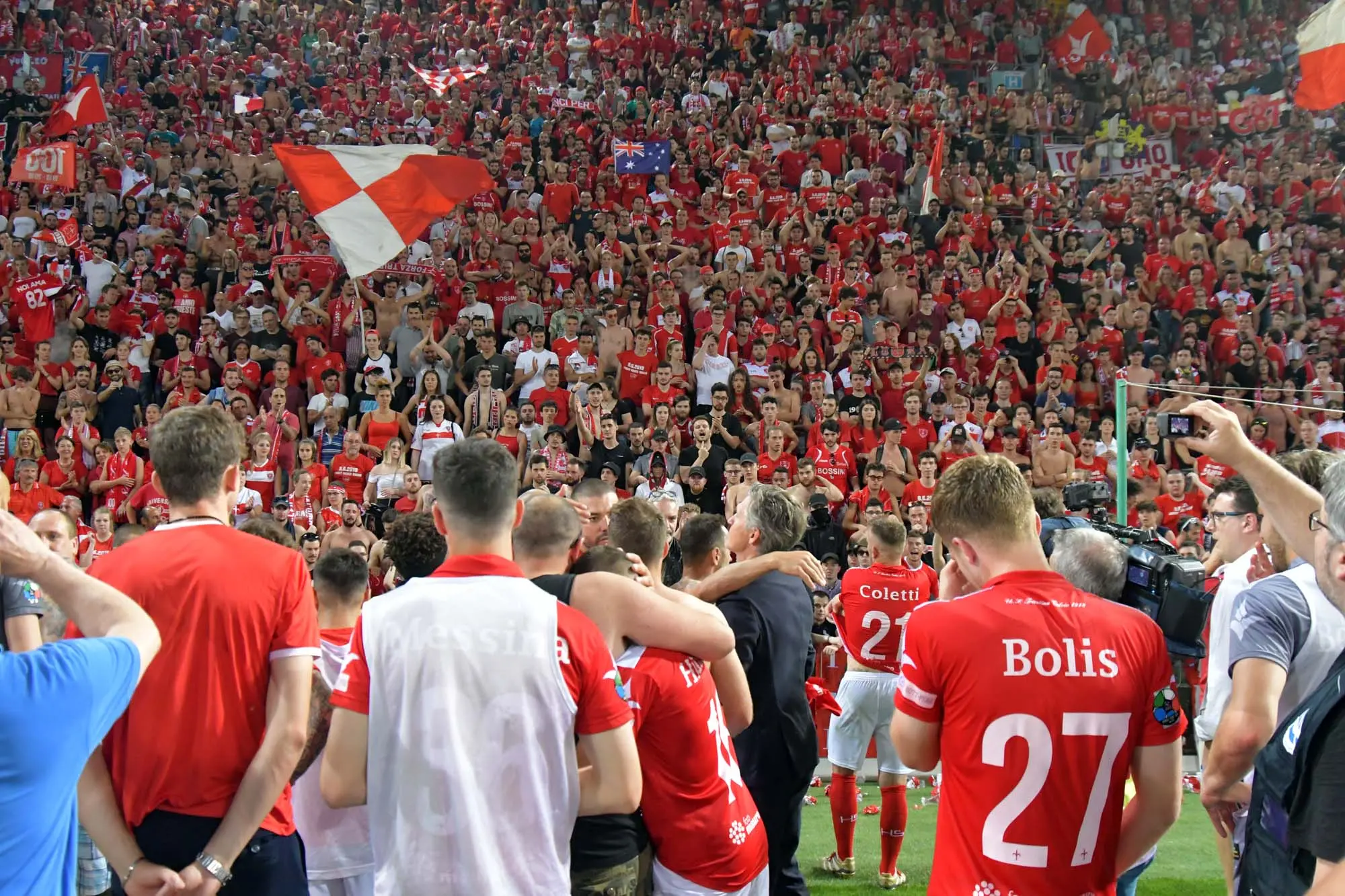 Foto BRUNI 09.06.2019 Triestina Calcio-PISA :Finale play-off--vince Pisa 3-1--lacrime a fine partita