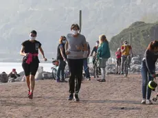 Lasorte Trieste 27/04/20 - Pineta Barcola, Gente, Attività Motoria, Passeggiate, Emergenza Coronavirus