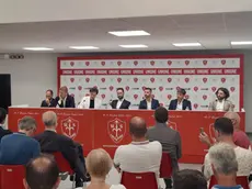 La presentazione della nuova Triestina (foto Andrea Lasorte)