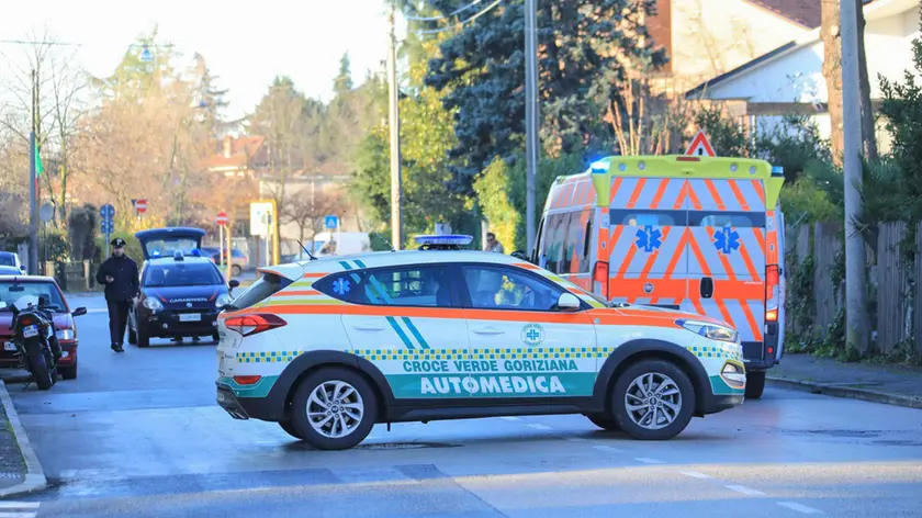 Bumbaca Gorizia 10.12.2019 Investimento mortale via Leoni Â© Foto Pierluigi Bumbaca