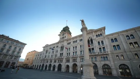 Il municipio di Trieste