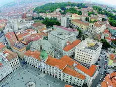 Il Municipio visto dall'alto