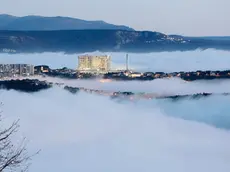 Lasorte Trieste 28/12/12 - Ospedale di Cattinara, Rozzol Melara, Nebbia