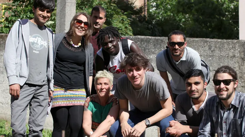 Lasorte Trieste 20/05/16 - Via Battera, Orti curati dai Rifugiati