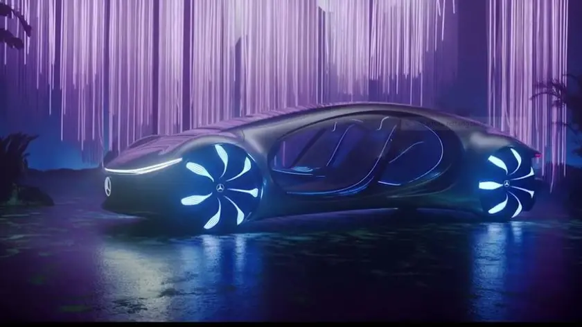 L’avveniristica Mercedes Vision Avtr presentata al Ces 2020 di Las Vegas veste i sedili con la microfibra Dinamica realizzata dalla Miko di Gorizia