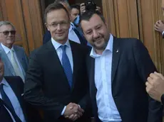 Foto BRUNI 05.07..2019 Ministro Salvini: in regione con Ministro Ungherese