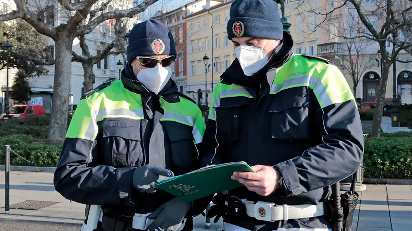 Vigili urbani a Trieste (Silvano)