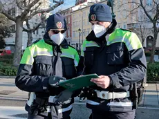 Vigili urbani a Trieste (Silvano)