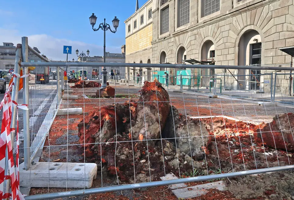 Lasorte Trieste 09/11/18 - Piazza Libertà, Silos, Sala Tripcovich, Lavori