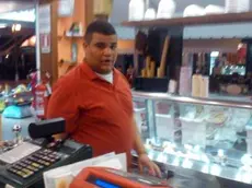Laborde Reiver Rico, 24 anni, fratello di Lisandra Aguila Rico, la ragazza che ha confessato il duplice omicidio di Lignano ed ?? stata arrestata.in un'immagine tratta dal profilo facebook, Lignano, 17 settembre 2012. ANSA/FACEBOOK