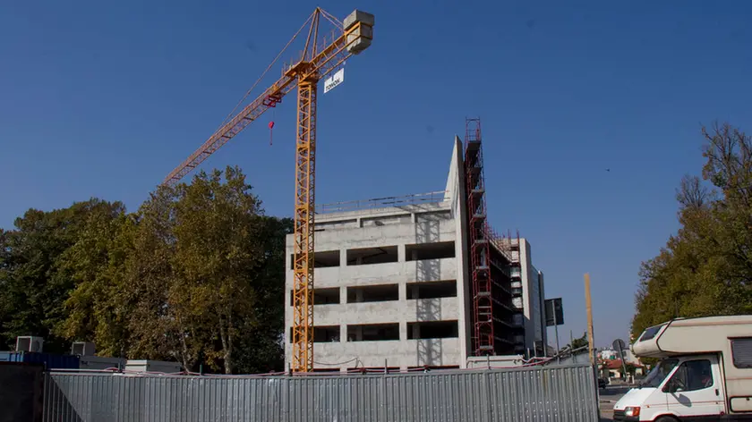 Bonaventura Monfalcone-13.10.2018 Edificio in costruzione-Via dell'Istria-Monfalcone-foto di Katia Bonaventura