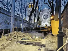 Se gli scavi avviati in via della Cattedrale sono appena iniziati (Foto Andrea Lasorte), sono invece in dirittura d’arrivo quelli legati alla valorizzazione dell’area archeologica in via Capitelli.