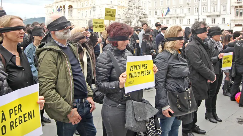 Una manifestazione per Giulio Regeni a Trieste