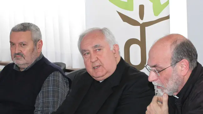 Lasorte Trieste 21/05/14 - Curia, Presentazione Celebrazione Reliquie Papi