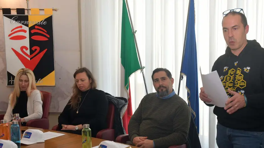 Il lancio della manifestazione ieri in Comune. Francesco Bruni