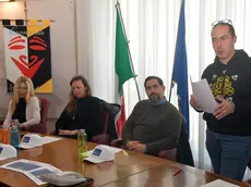 Il lancio della manifestazione ieri in Comune. Francesco Bruni