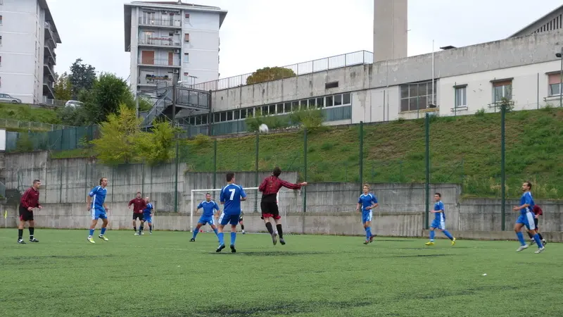 Una partita giocata allo stadio Ferrini