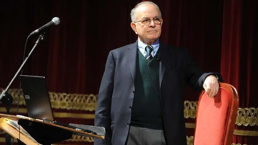Foto Bruni 10.04.16 Emilio Gentile ospite di Trieste è storia