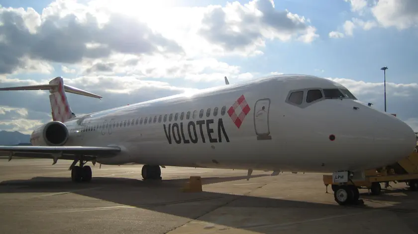 Un aeromobile della compagnia Volotea