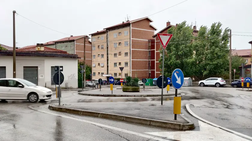 Largo Vardabasso, uno dei punti nevralgici della zona che sarà interessata dal cantiere