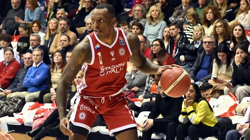 Foto Bruni Trieste 30.01.23 Pallacanestro Trieste--NAPOLI; Gaines