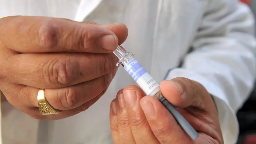 Un'immagine simbolo dei vaccini, quest'anno in calo