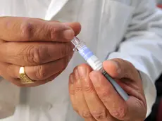 Un'immagine simbolo dei vaccini, quest'anno in calo