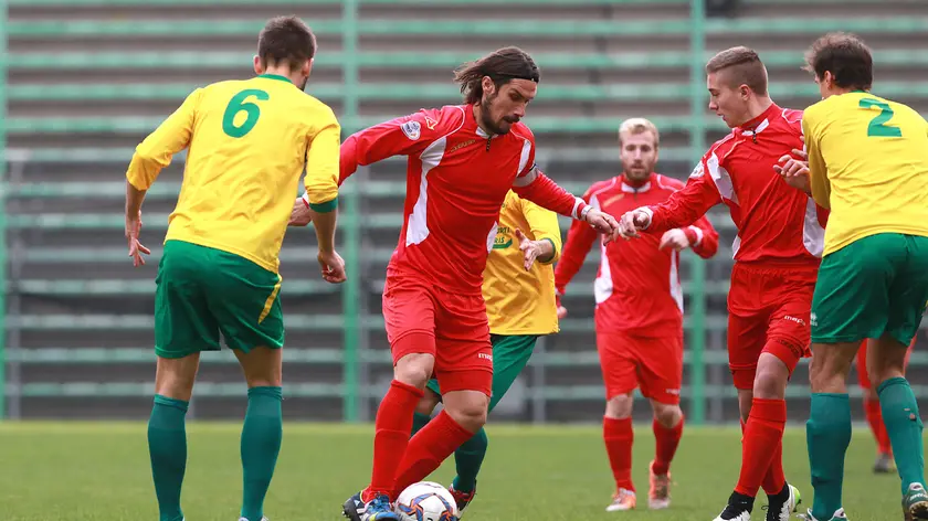 Una partita della Triestina