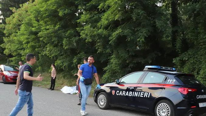 Cormons 30 giugno 2018. Decesso in bicicletta nella frazione di Zegla. © Foto Petrussi