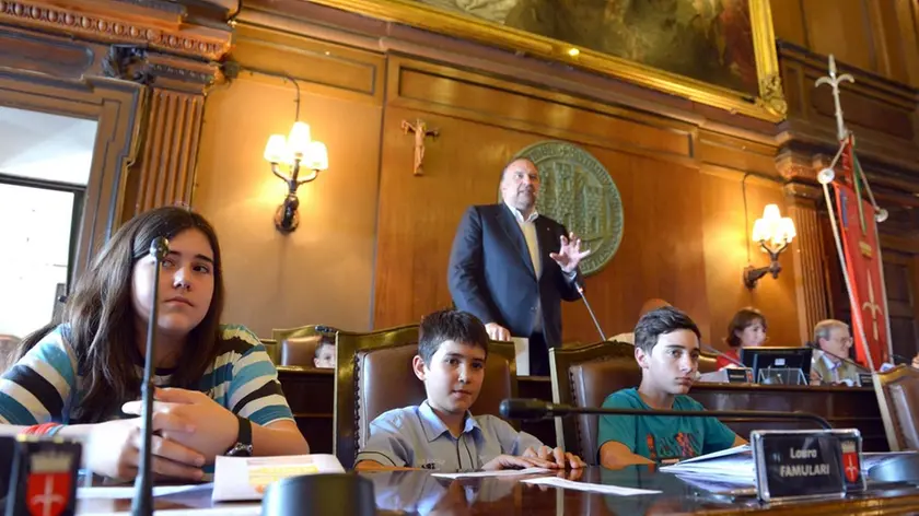 Foto Bruni 06.06.14 Consiglio comunale dei ragazzi