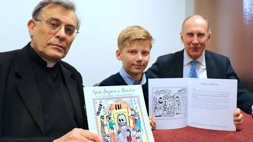 Lasorte Trieste 09/03/17 - Via Tigor, Centro Paolo VI, Presentazione Fumetti su Gesù, Malnati, Marotta