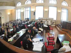 L'interno del Tribunale di Gorizia